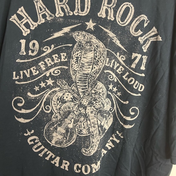 Hard Rock Cafe Dark Blue Short Sleeve Tee - Picture 6 of 7